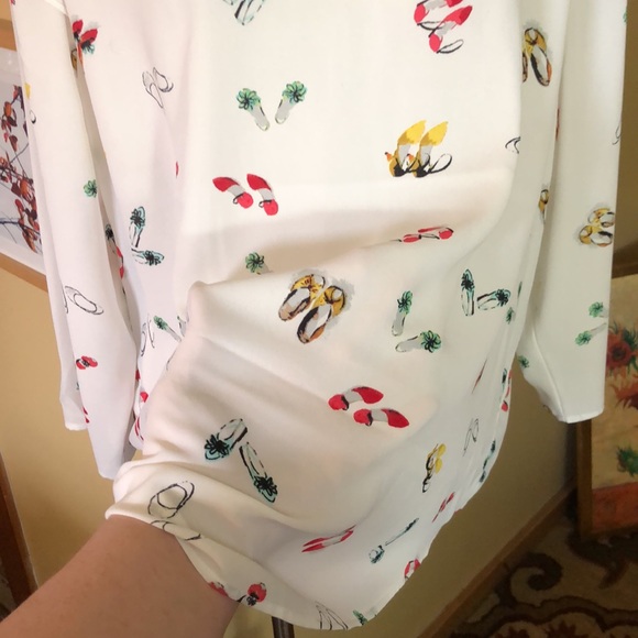 VAN HEUSEN size XXL SHOEGAL Graphic Shoes Heels Graphic Print Ruffle $64 NEW - Picture 15 of 16